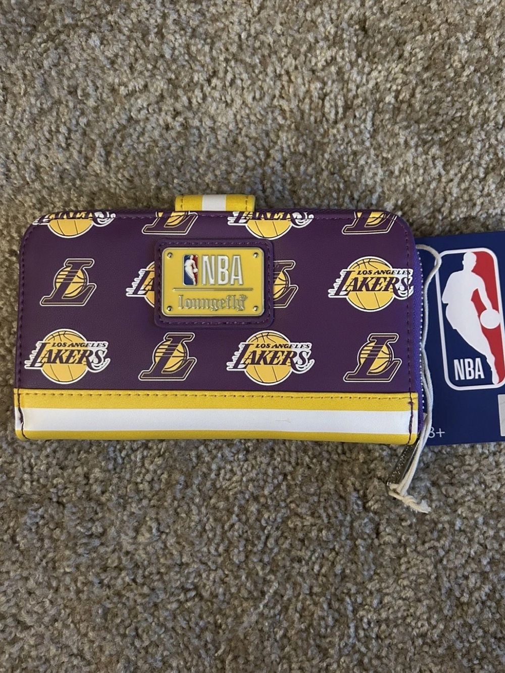 Loungefly NBA LA LAKERS Logo Women’s Wallet - NWT